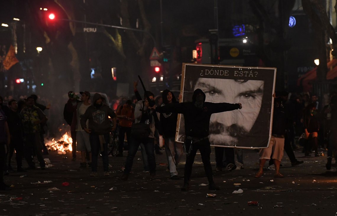 imagen Liberaron a 30 de los detenidos tras la marcha de Maldonado