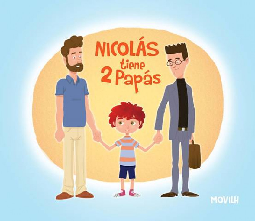 imagen "Nicolás tiene 2 papás"