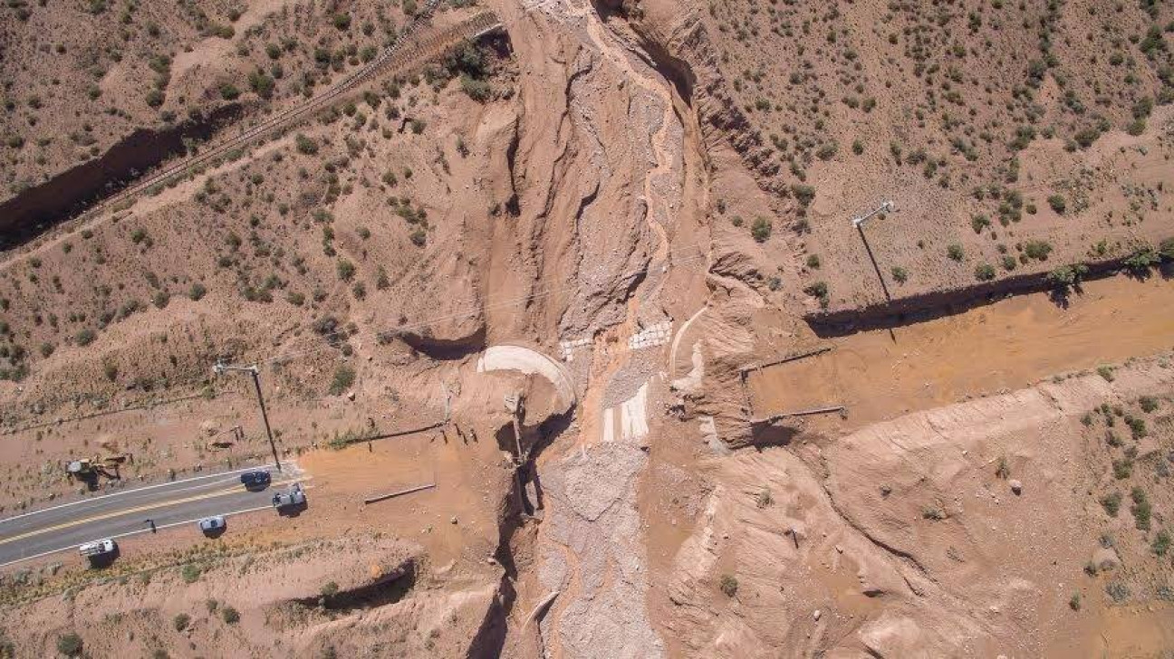 imagen Habilitaron la huella entre Potrerillos y Uspallata