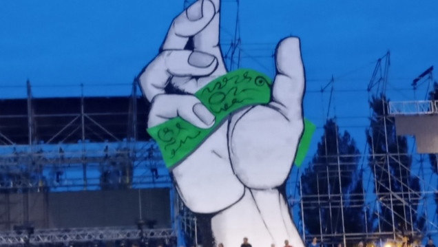 imagen Junín: cambiaron la escenografía vendimial para evitar asociaciones con el aborto