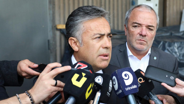 imagen Cornejo defendió el fracking para dinamizar la economía