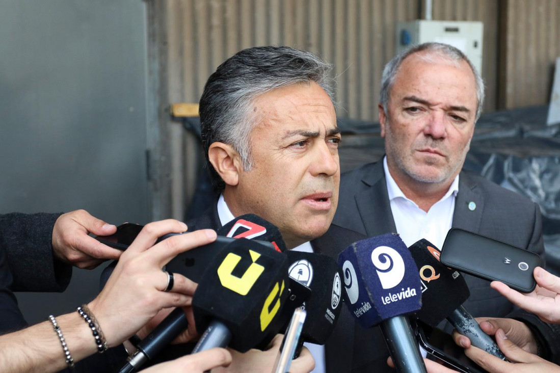 imagen Cornejo defendió el fracking para dinamizar la economía