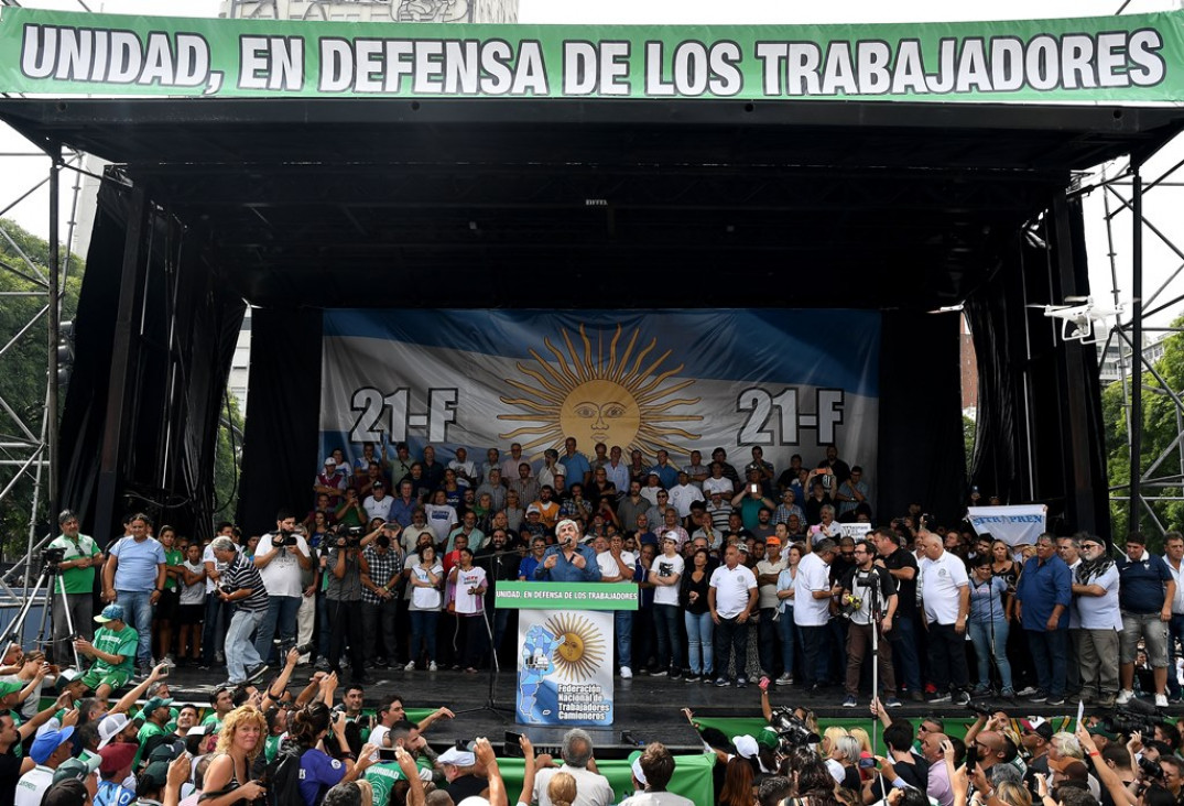imagen Hugo Moyano: "Tengo pelotas para defenderme solo"
