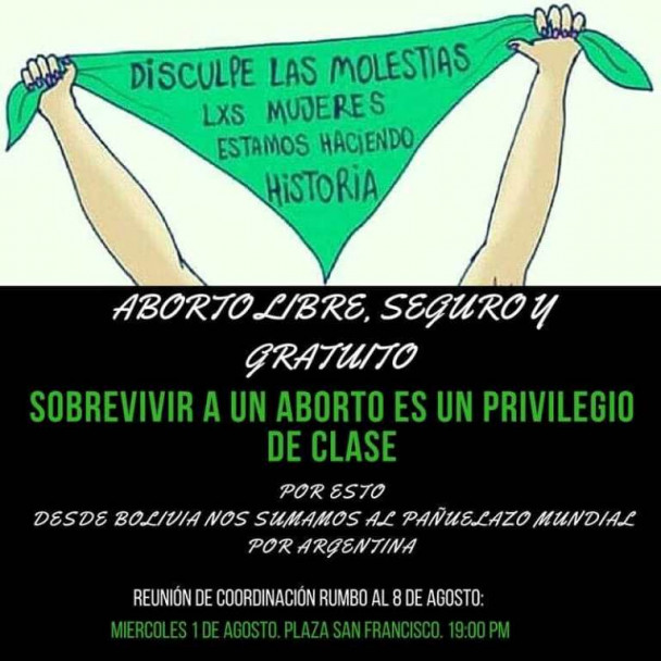 imagen El mundo se solidariza con la Argentina por el aborto legal
