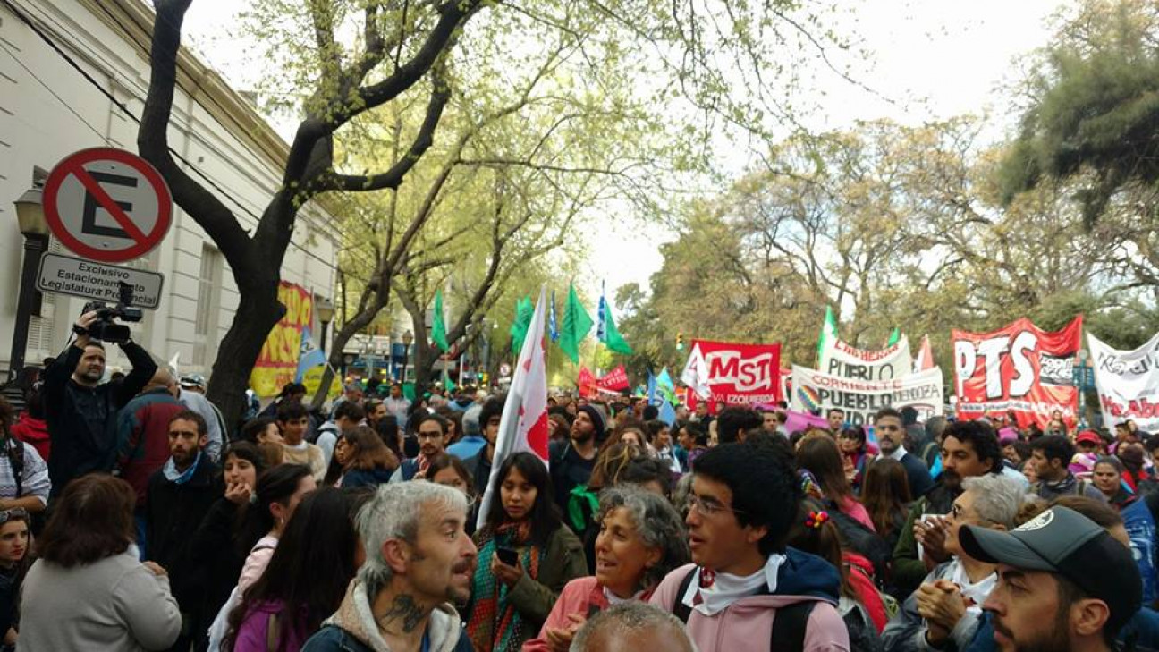 imagen Movilizaciones de ambientalistas tras la presentación del proyecto de zonificación minera en Malargüe