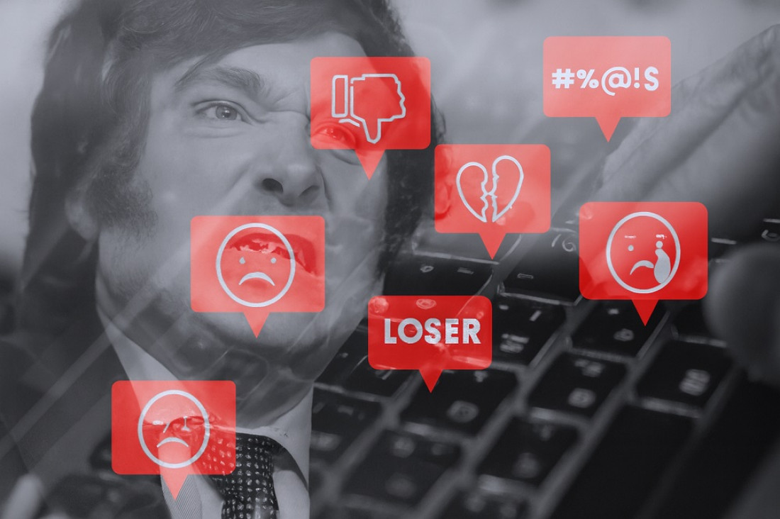 imagen Crece la agresión en redes sociales: en dos años se duplicó la cantidad de insultos 