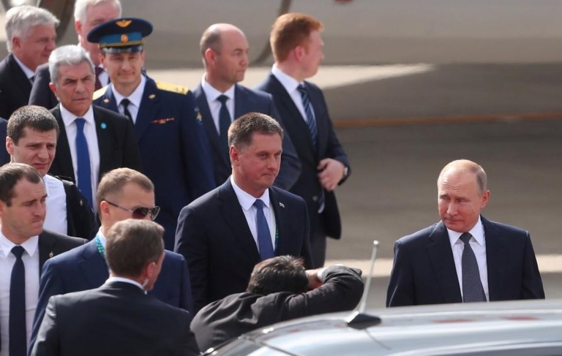 imagen Llegó Vladimir Putin a Buenos Aires