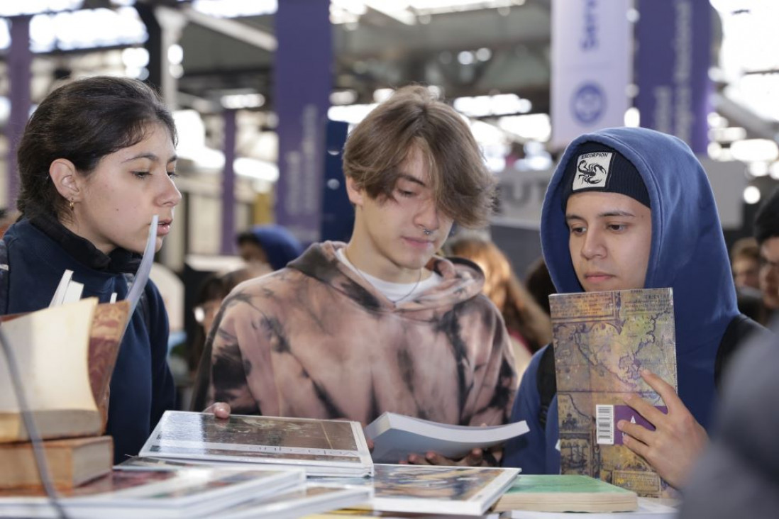 imagen Pasar por la Expo Educativa y llevarse un libro a casa: "Me pareció genial" 