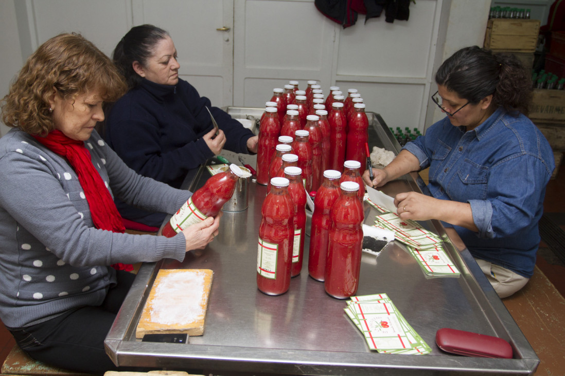 imagen Las mujeres son la mitad en las pymes que producen alimentos, pero solo lideran una de cada cinco