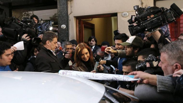 imagen Cristina denunció a Stolbizer y a Bonadio 