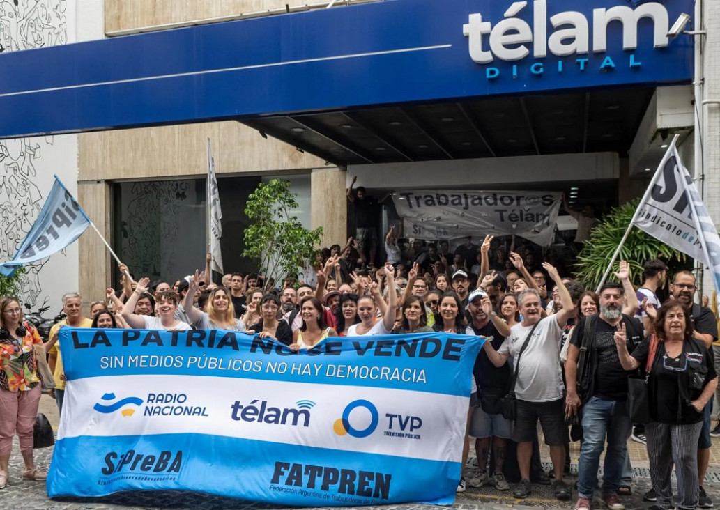 imagen El Gobierno cerró Télam, la histórica agencia estatal de noticias