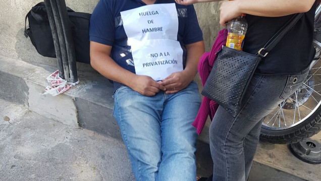 imagen EPT: Levantaron el paro, pero hacen huelga de hambre