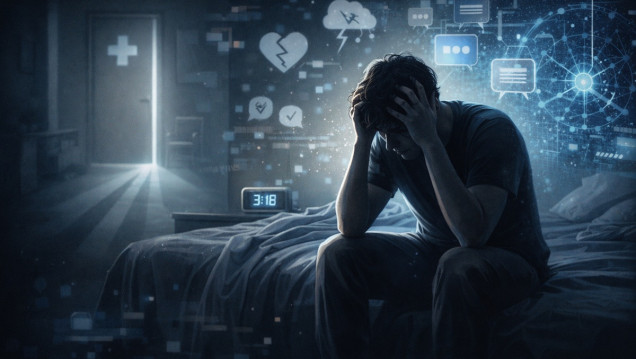 imagen Salud mental: un estudio de la UBA vincula el uso de IA con mayor ansiedad y deterioro del sueño