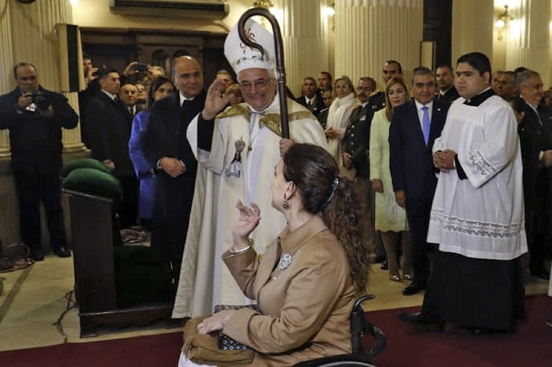 imagen La iglesia aprovechó el tedeum para bajar su mensaje contra el aborto legal