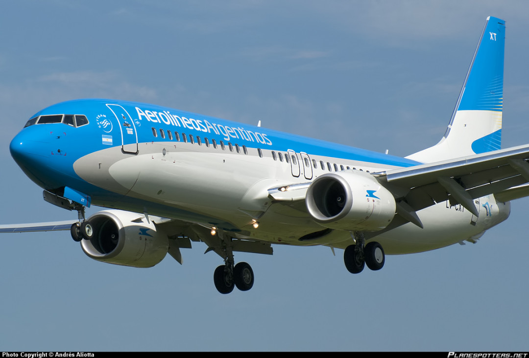 imagen Aerolíneas deja de viajar a Brasilia 