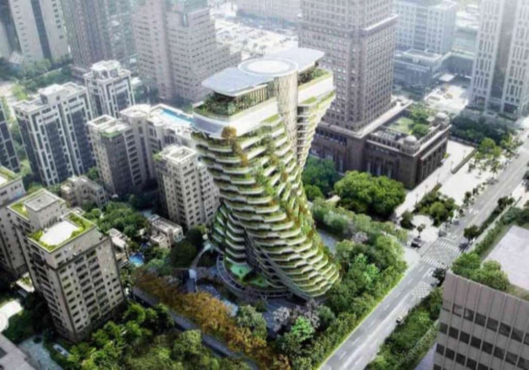 imagen En septiembre terminarán de construir "el cielo de Taipei"