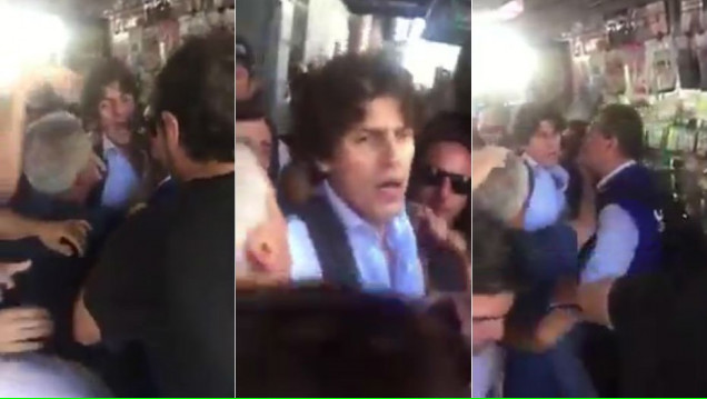 imagen Martín Lousteau fue agredido durante una protesta en el centro porteño