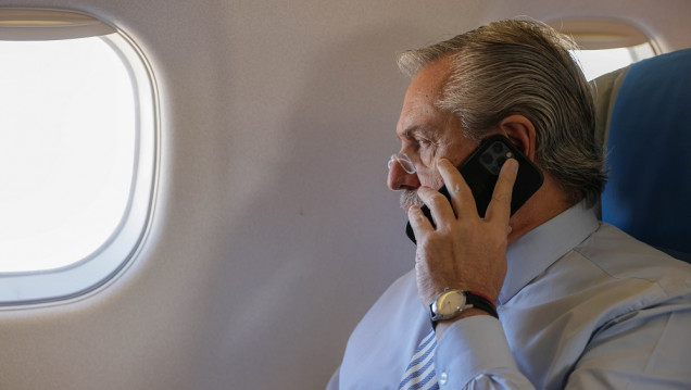 imagen Fernández viaja a Tucumán a la asunción de Manzur