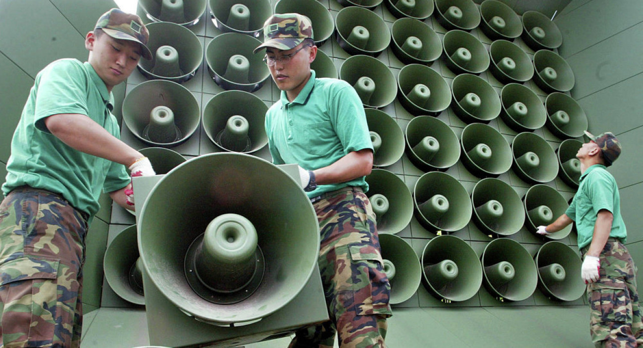 imagen Seúl contesta con propaganda a la prueba nuclear de Corea del Norte