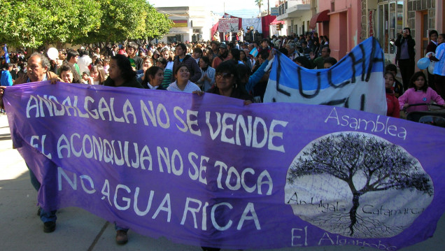 imagen Andalgalá avanzó en contra de la megaminería