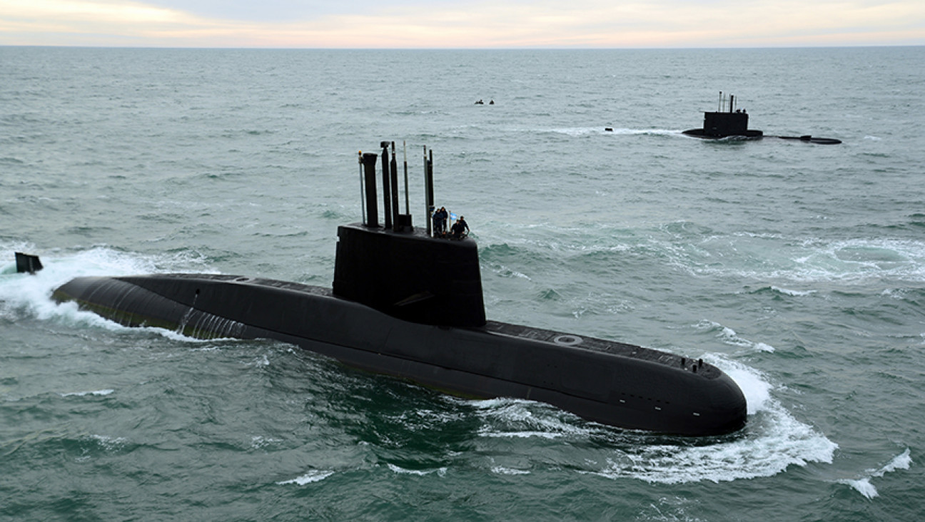 imagen El ARA San Juan habría pasado cerca de las Malvinas