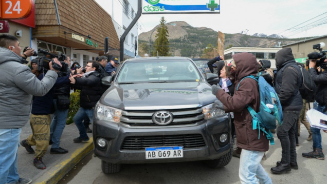 imagen Incidentes en la declaración de gendarmes por Maldonado