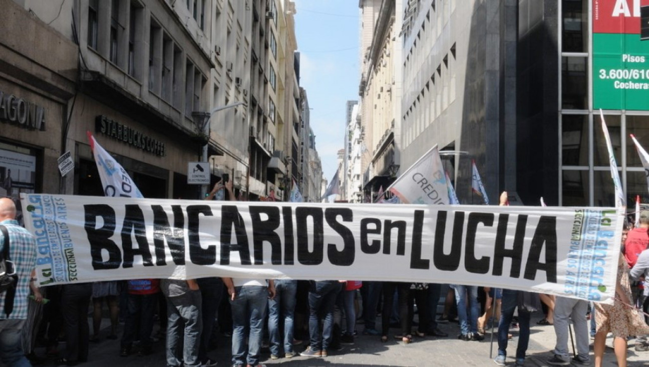 imagen La Bancaria anunció un nuevo paro nacional para el viernes