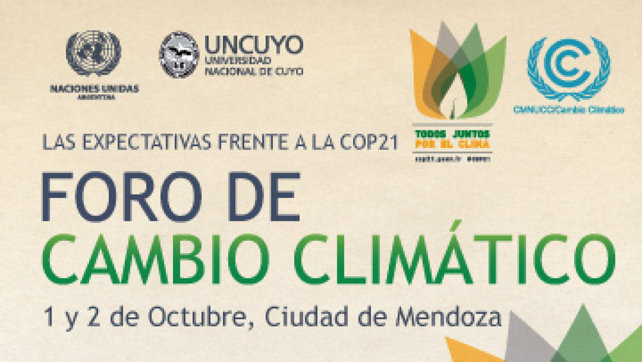 imagen Seguí en vivo el Foro del Cambio Climático