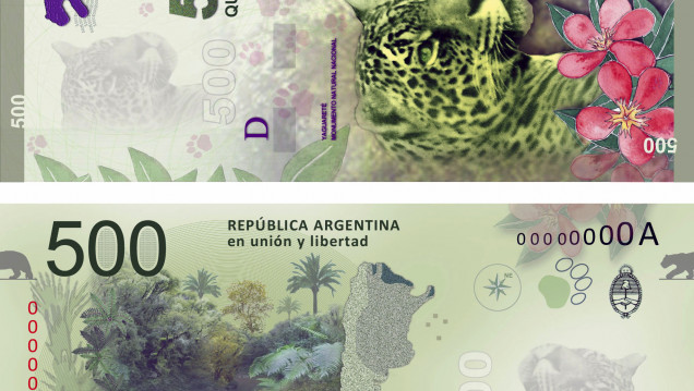 imagen El billete de $ 500 fue elegido el mejor del mundo