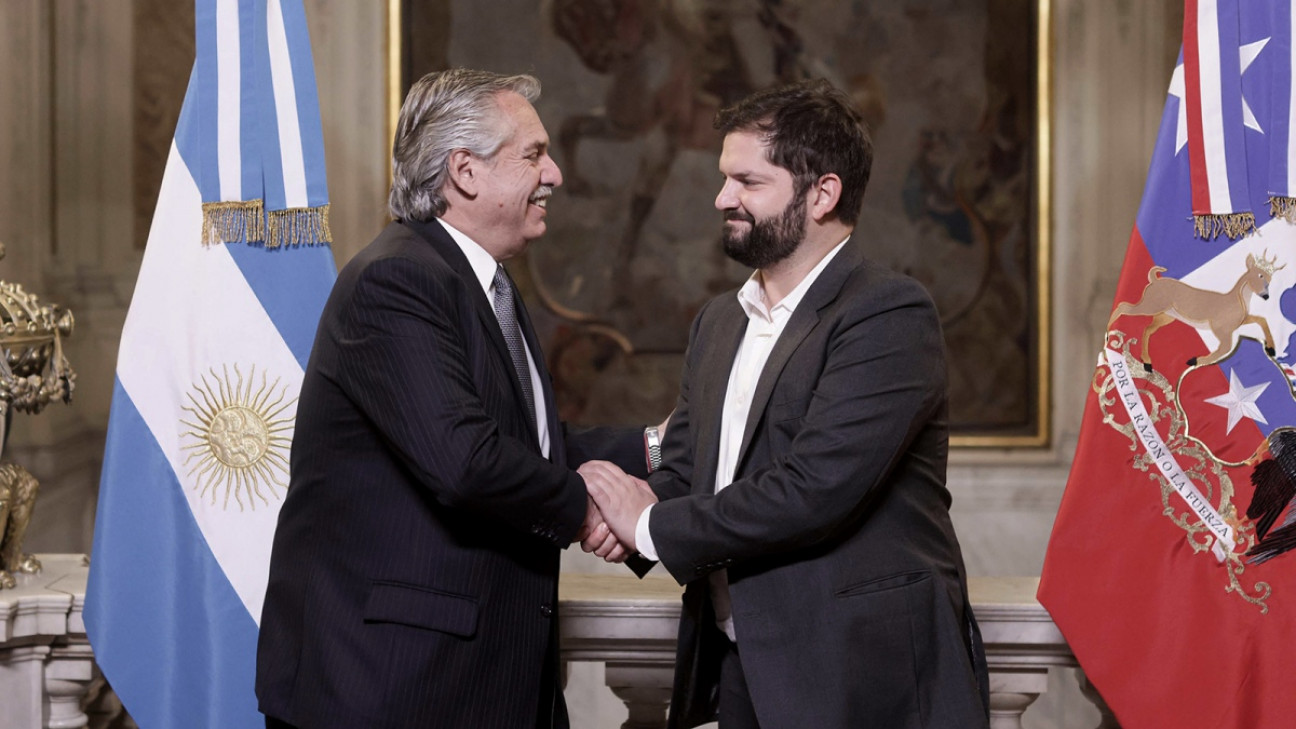 imagen Alberto Fernández viaja a Chile para fortalecer la relación bilateral con Gabriel Boric 