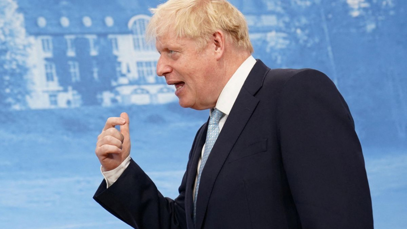 imagen Boris Johnson empeoró y fue internado en terapia intensiva