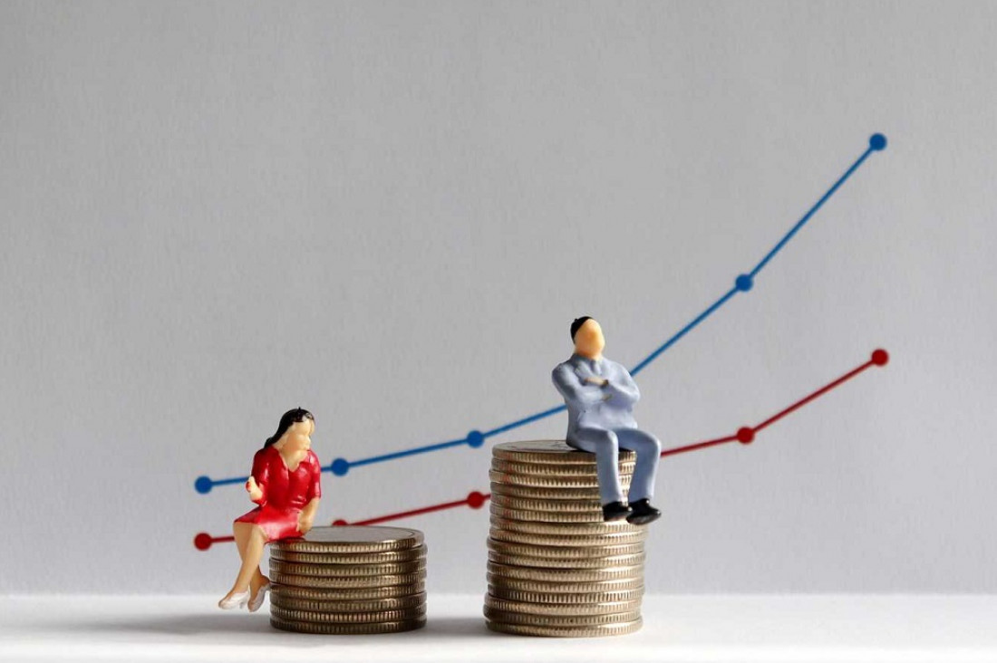 imagen La brecha salarial entre varones y mujeres se mantiene por arriba del 25% 