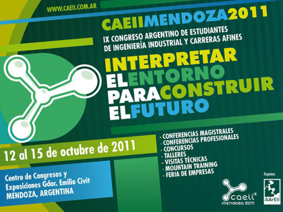 imagen Se viene el IX Congreso Argentino de Estudiantes de Ingeniería Industrial y Carreras Afines