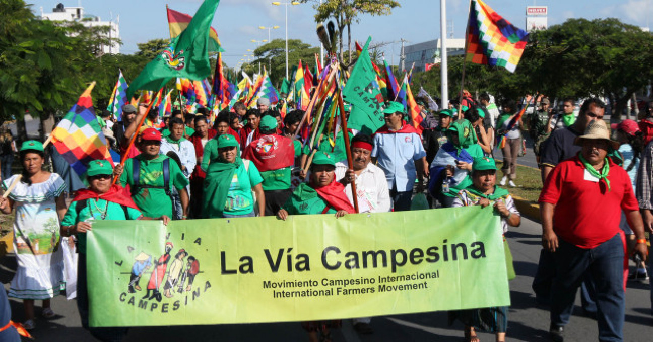 imagen Campesinos de América Latina contra los fondos buitre