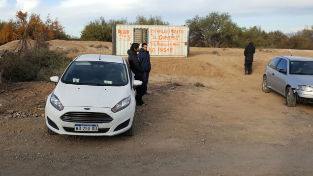 imagen Denunciaron que "matones armados" irrumpieron en campo comunitario