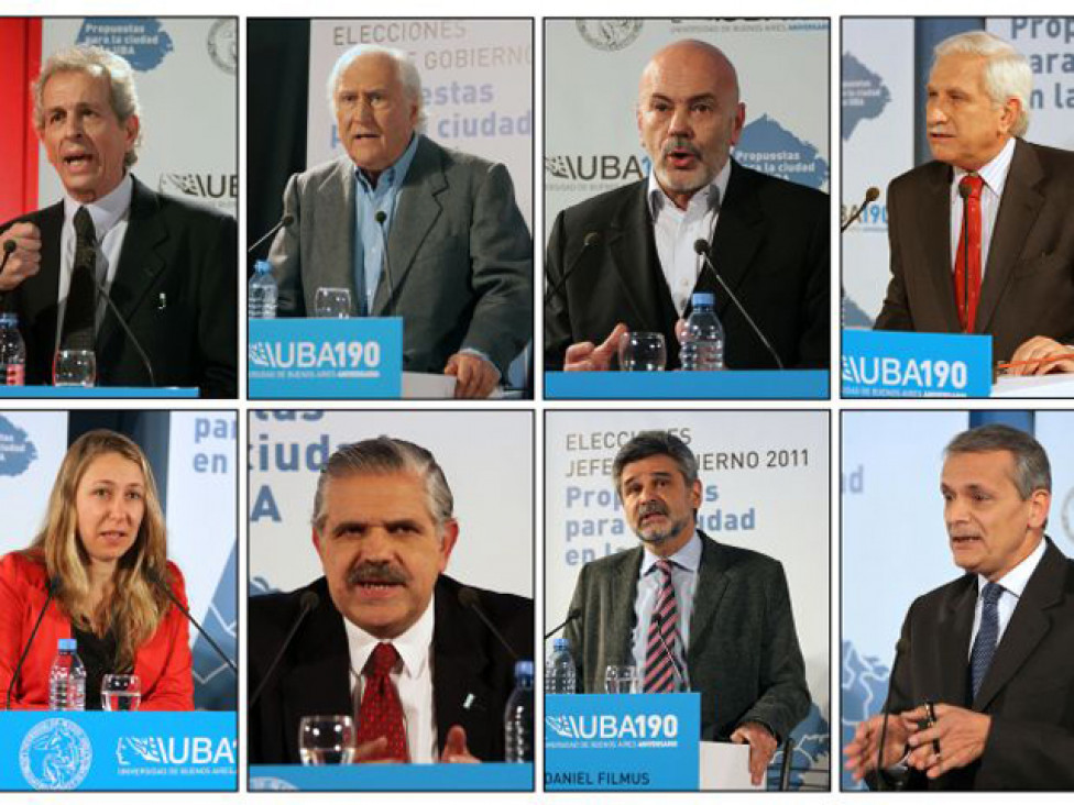 imagen Ciudad de Buenos Aires: sólo Macri faltó al debate en la UBA