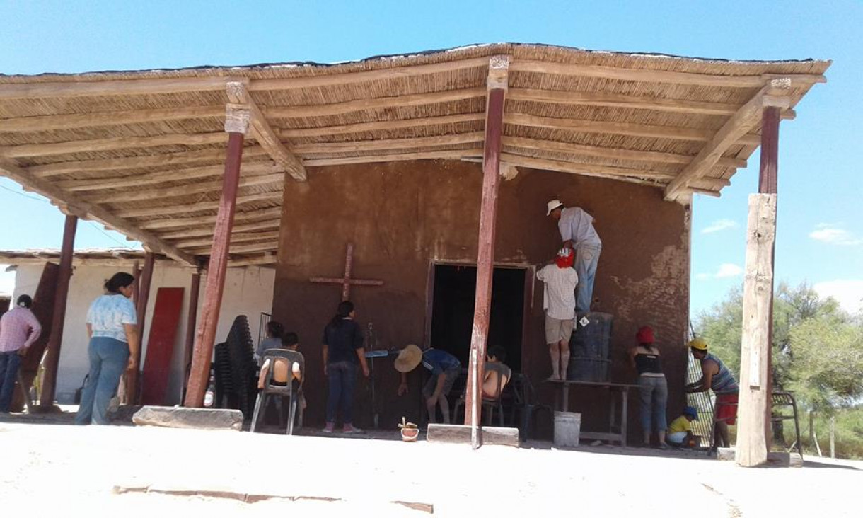 imagen Restaurarán la Capilla de San José de forma colectiva con la comunidad huarpe