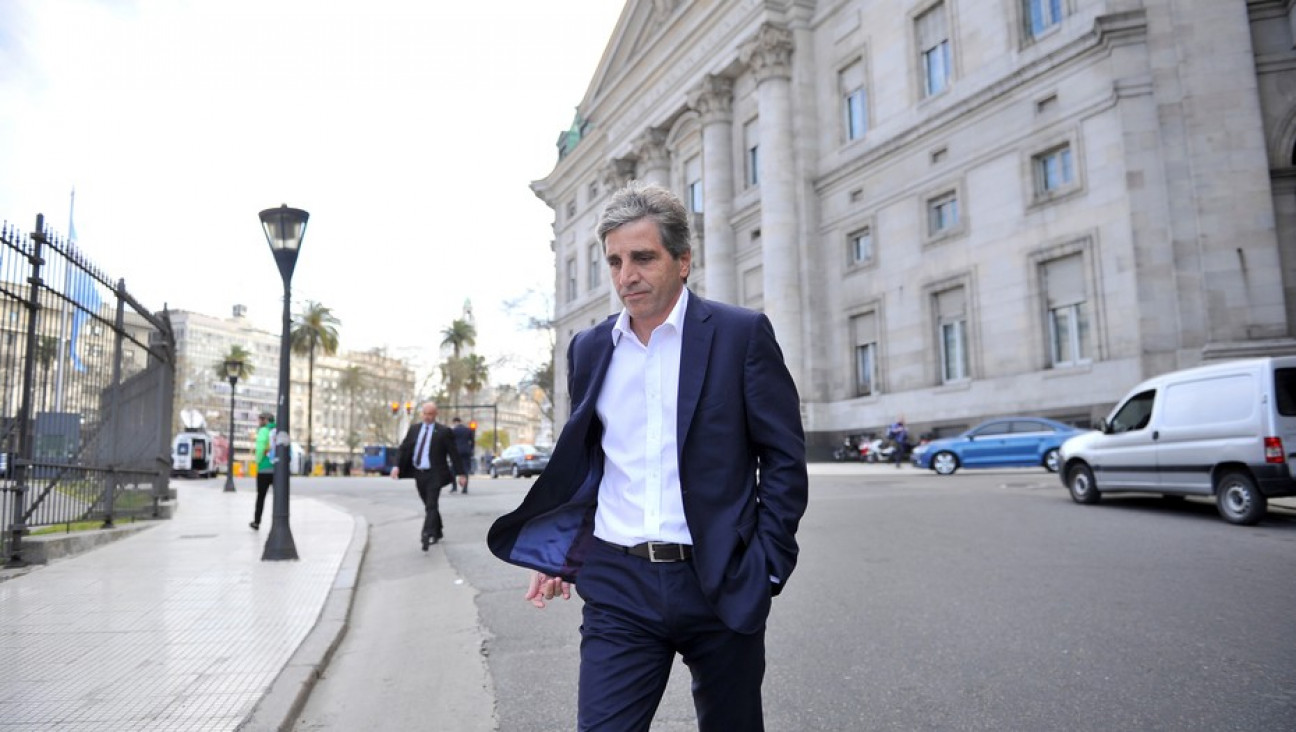 imagen Renunció Luis Caputo a la presidencia del Banco Central