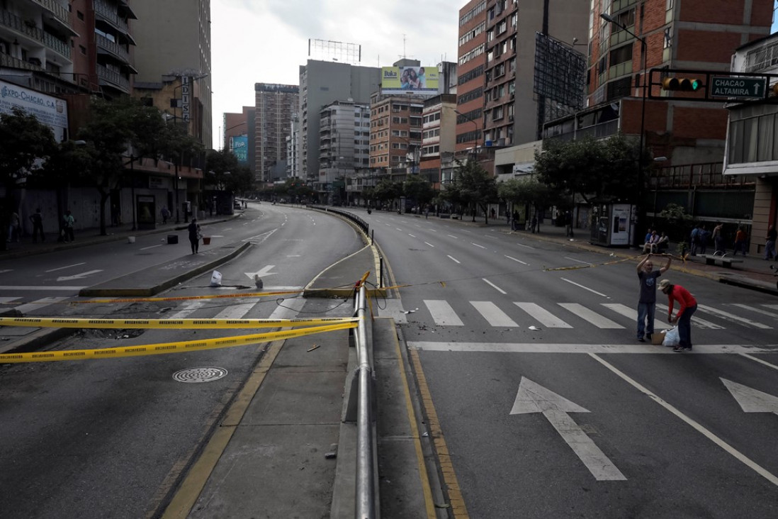 imagen Maduro sostuvo que el paro convocado por la oposición "ha sido derrotado"
