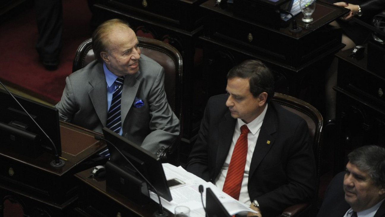 imagen Menem votará en contra de la legalización del aborto