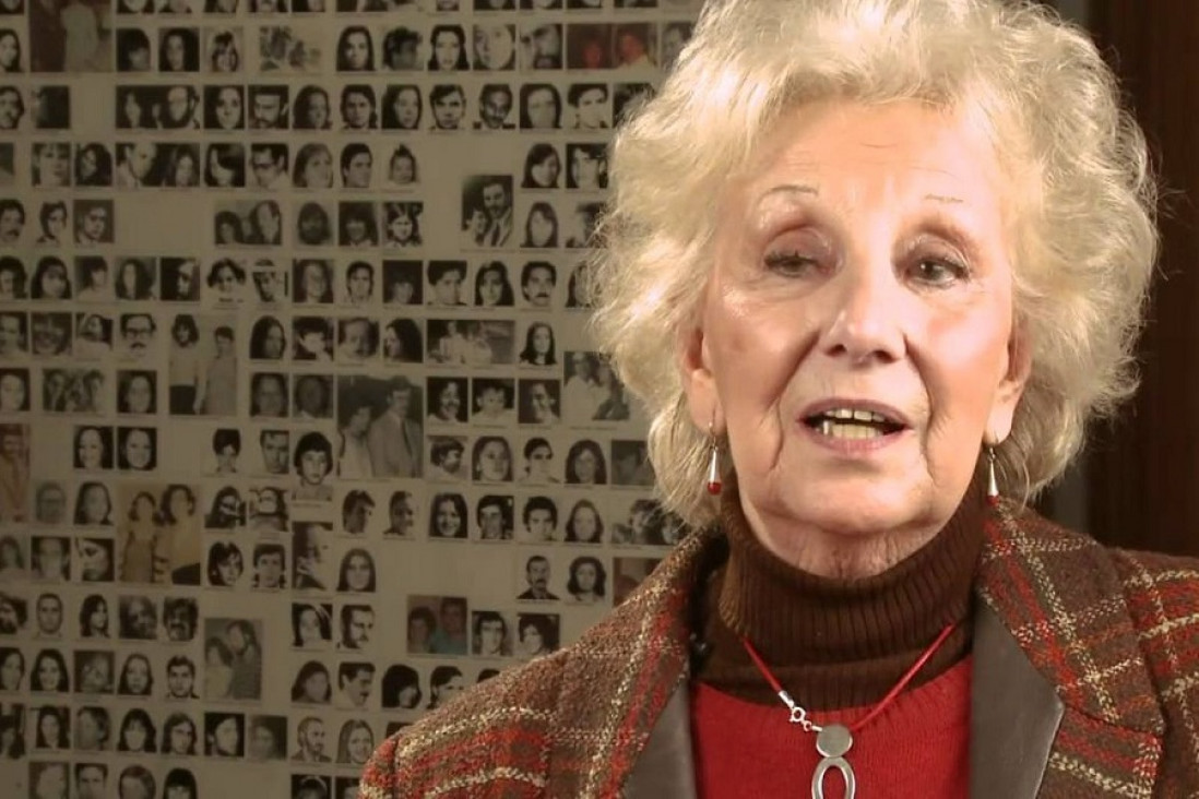imagen Estela de Carlotto: "Seguimos luchando por nuestros nietos"