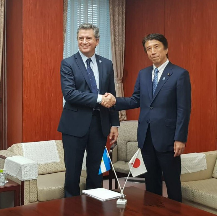 imagen Macri celebró con un tuit en japonés la primera exportación de carnes a ese país