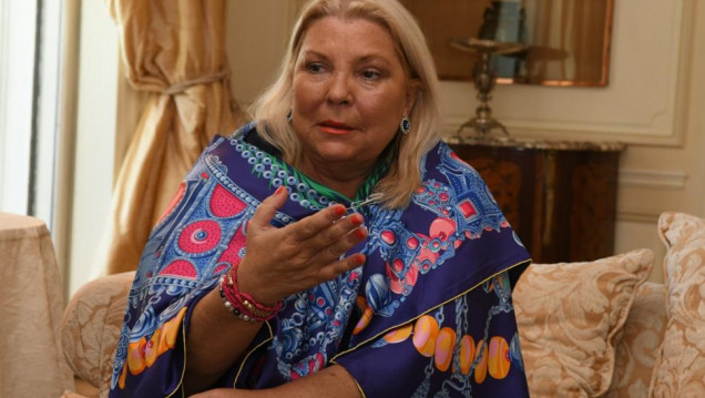 imagen Carrió tildó a los Moyano de "criminales" y Pablo le contestó