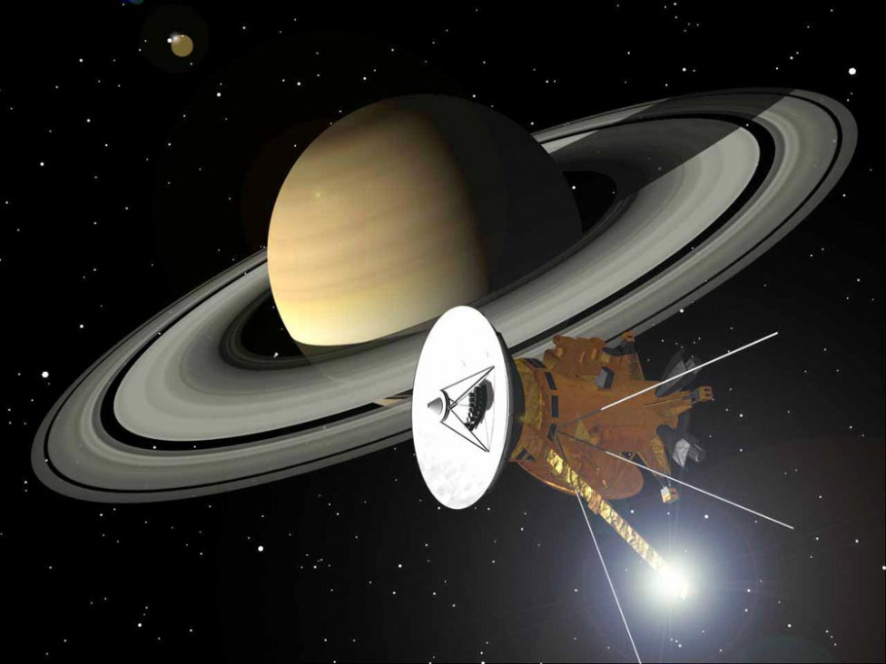 imagen Todo a punto para la "muerte" de Cassini en Saturno