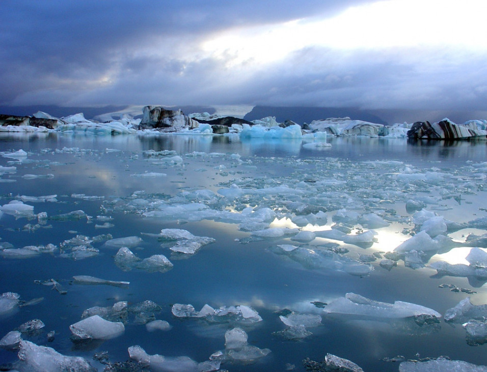 imagen El deshielo glaciar filtra gas metano y agrava el calentamiento global