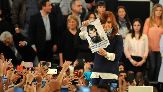 imagen Cristina: "Dos de cada tres votaron contra el gobierno"