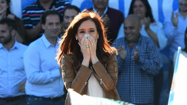 imagen Tras ser citada por Bonadio, Cristina da una conferencia de prensa