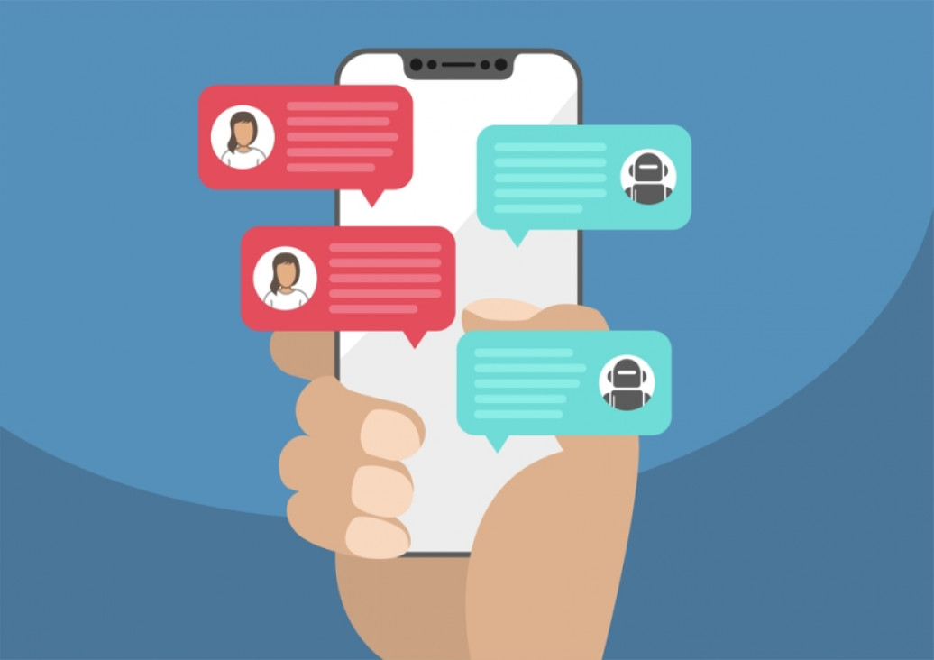 imagen "Hola, ¿en qué te puedo ayudar?" Cómo se diseña un bot conversacional