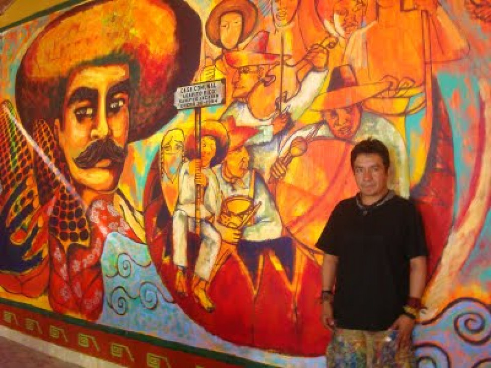imagen Gustavo Chávez Pavón y los colores de la Revolución zapatista