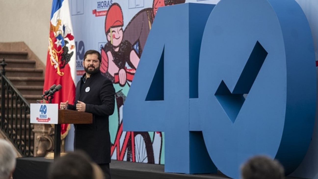 imagen En una medida histórica, Chile reduce la jornada laboral a 40 horas semanales